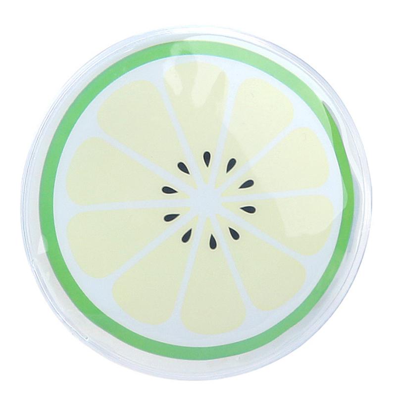 Cute Cartoon Round Fruit Cold Compress Ice Bag Eye Patch Remove Dark Circles Moisturizing Beauty Relaxation Mask