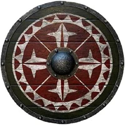 Średniowieczna tarcza Uhtred Ostatnie królestwo Autentyczna tarcza wikingów Tarcza Valhalli