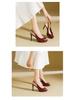 Stiletto Platform Peep-toe Backless Sandals 2025 - Women's Summer High-Heels