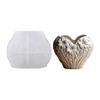 Elegant Garden Heart Silicone Mold Planter Molds for Resin Casting Jewelry Crafting and Creative Handmade Projects