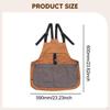 Apron Adjustable Strap Multipurpose Front Pocket for Women Men Server Cafe Studio Crafting