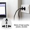 Universal 2-pin Power Socket Power Travel Conversion Converter Charger Outlet Wall Adapter 2 Round Socket Pin