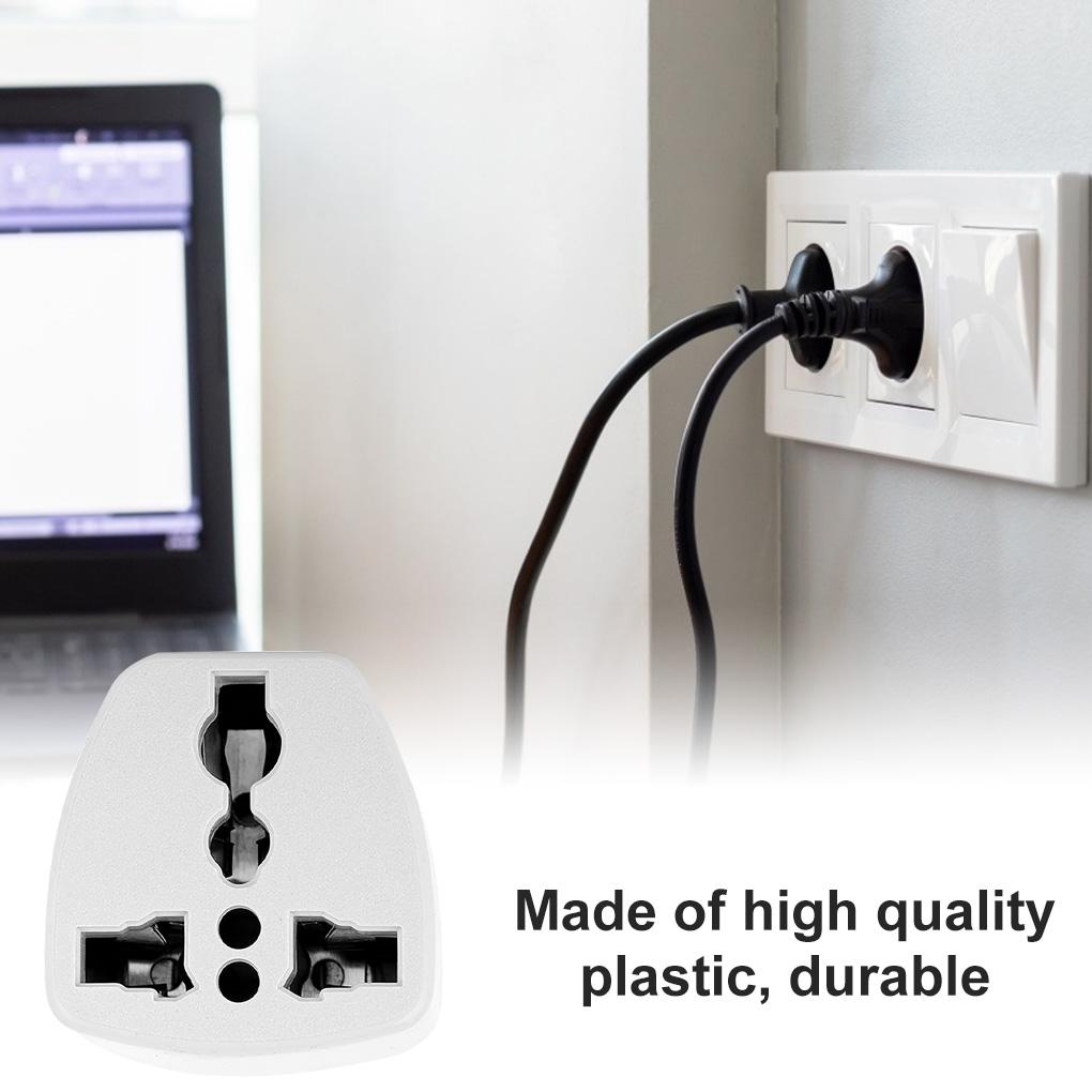Universal 2-pin Power Socket Power Travel Conversion Converter Charger Outlet Wall Adapter 2 Round Socket Pin