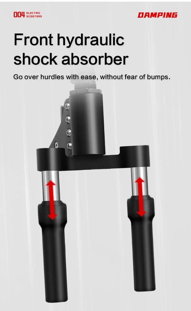 BOYUEDA Q7Pro Escooter 3200W Dvojitý motor 52V19AH Baterie Dvojitý pohon 10palcová Dospělá E-koloběžka Tichá pneumatika Skládací Elektrická koloběžka