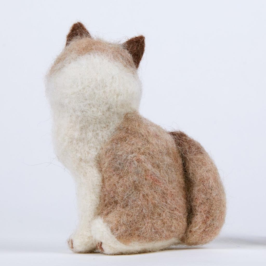 Hamanaka Felt Kit Realistic Felt Animal Ragdoll H441-466