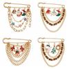 Cartoon Waistband Pin Snowflakes Dress Shawl Clip Simple Enamel Badge  Clothing Accessories