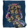 Hogwarts Floral Blanket