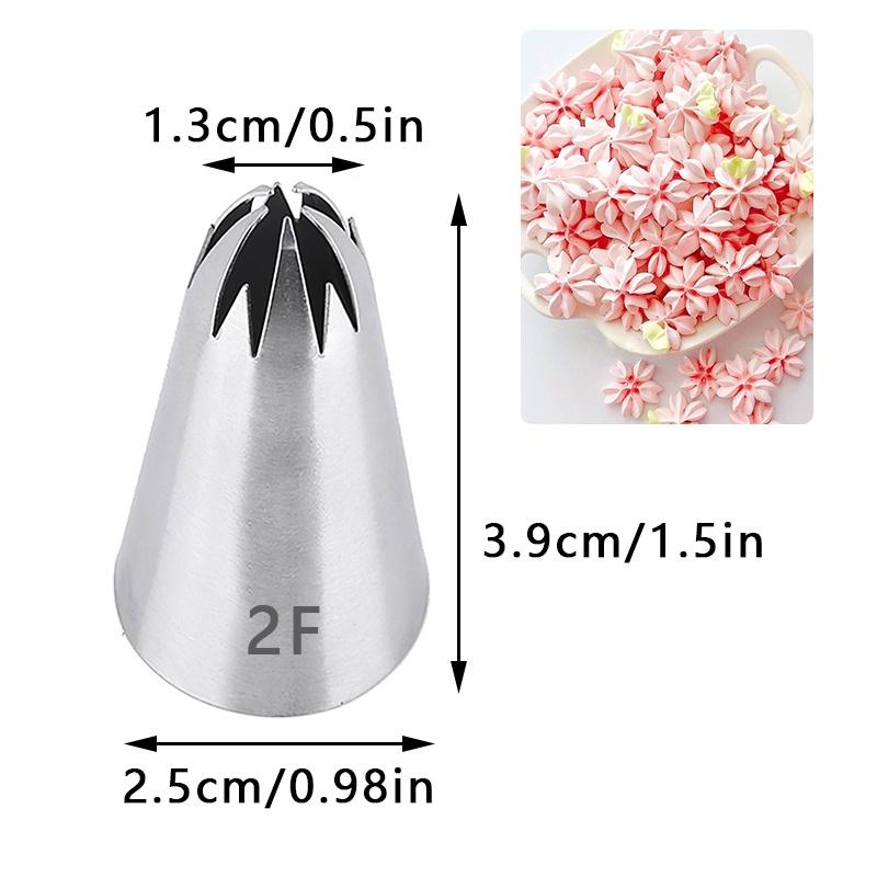 13 Styles Large Icing Piping Nozzles for Decorating Cake Baking Cookie Cupcake Piping Nozzle Stainless Steel Pastry Tips tools