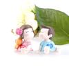 Amantes Casal Estatuetas Miniaturas Jardim de Fadas Gnomo Musgo Terrários Artesanato em Resina Decoração