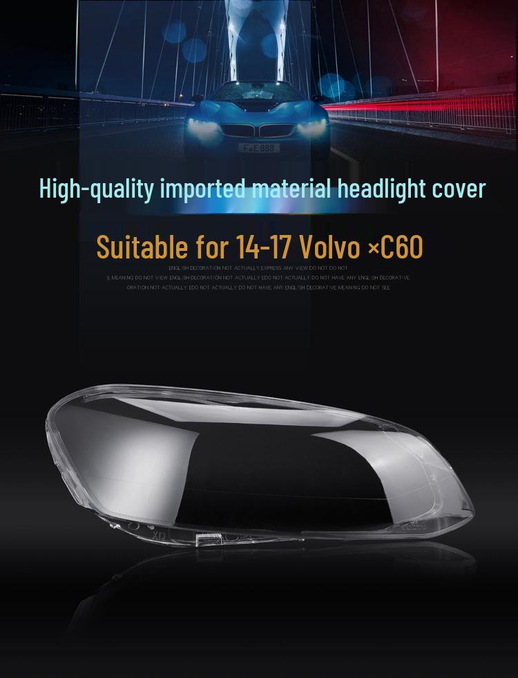 Compatible Headlight Lens Cover for Volvo XC60 (2014-2017)