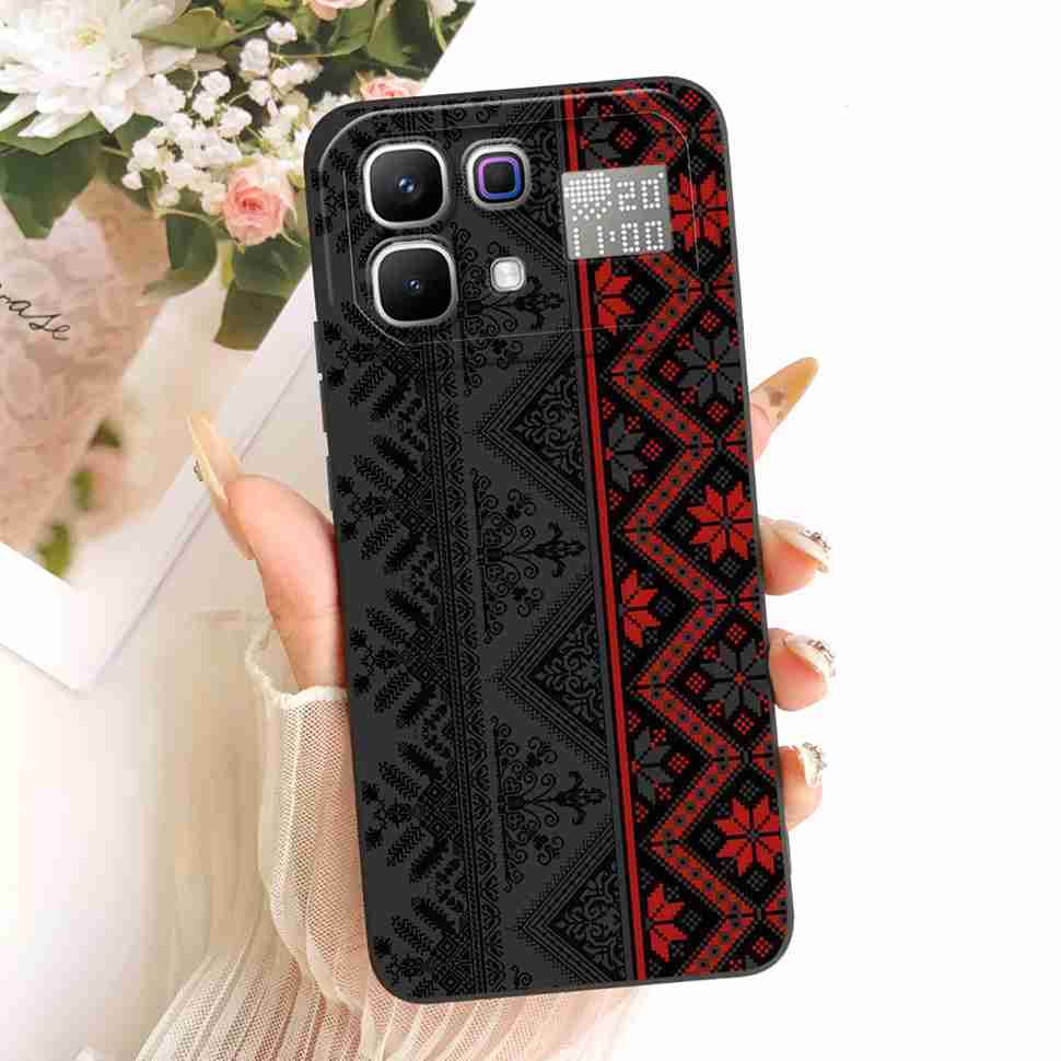 New For Infinix Note 60 Pro 5G X6878 Case Paint Cat Flowers Silicone Cover For Infinix Note 60 5G 6.78" X6879 Phone Cases Bumper