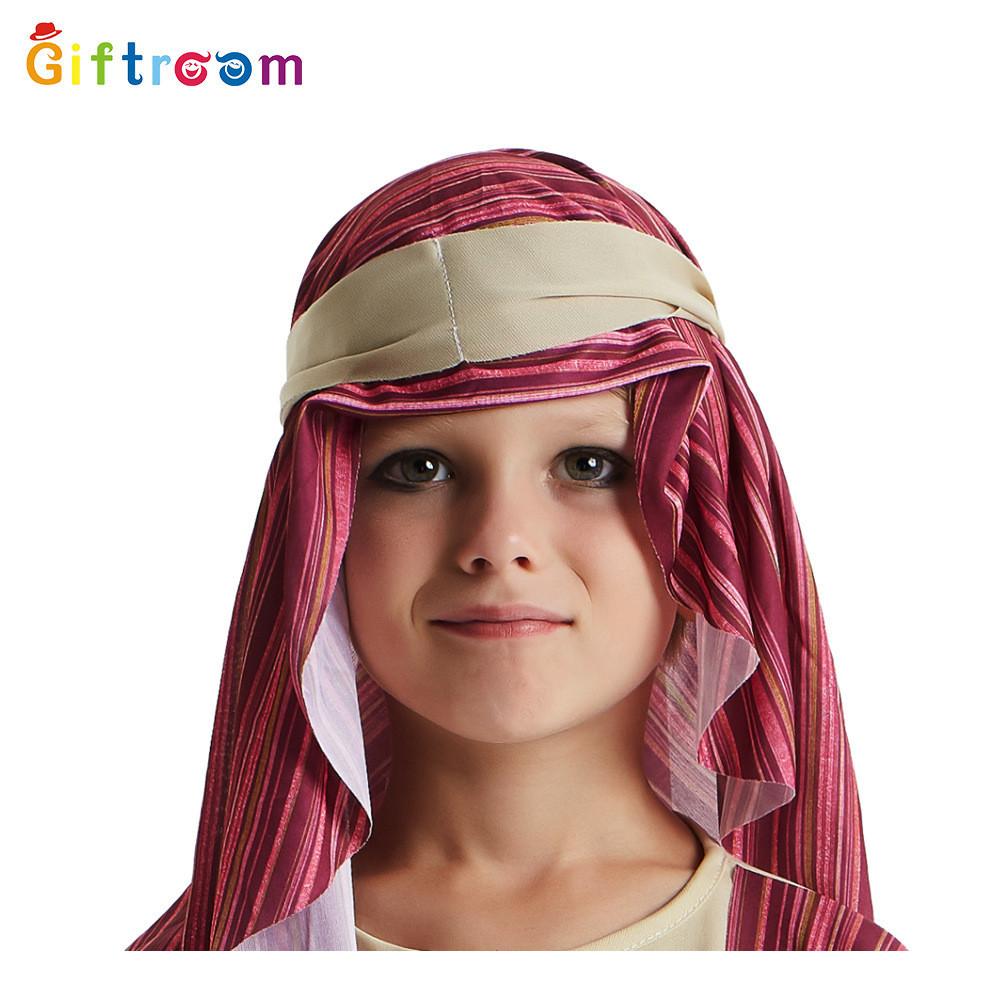 Middle Eastern Style Shepherd Costume For Boys Perfect For Halloween Parties And Stage Performances
