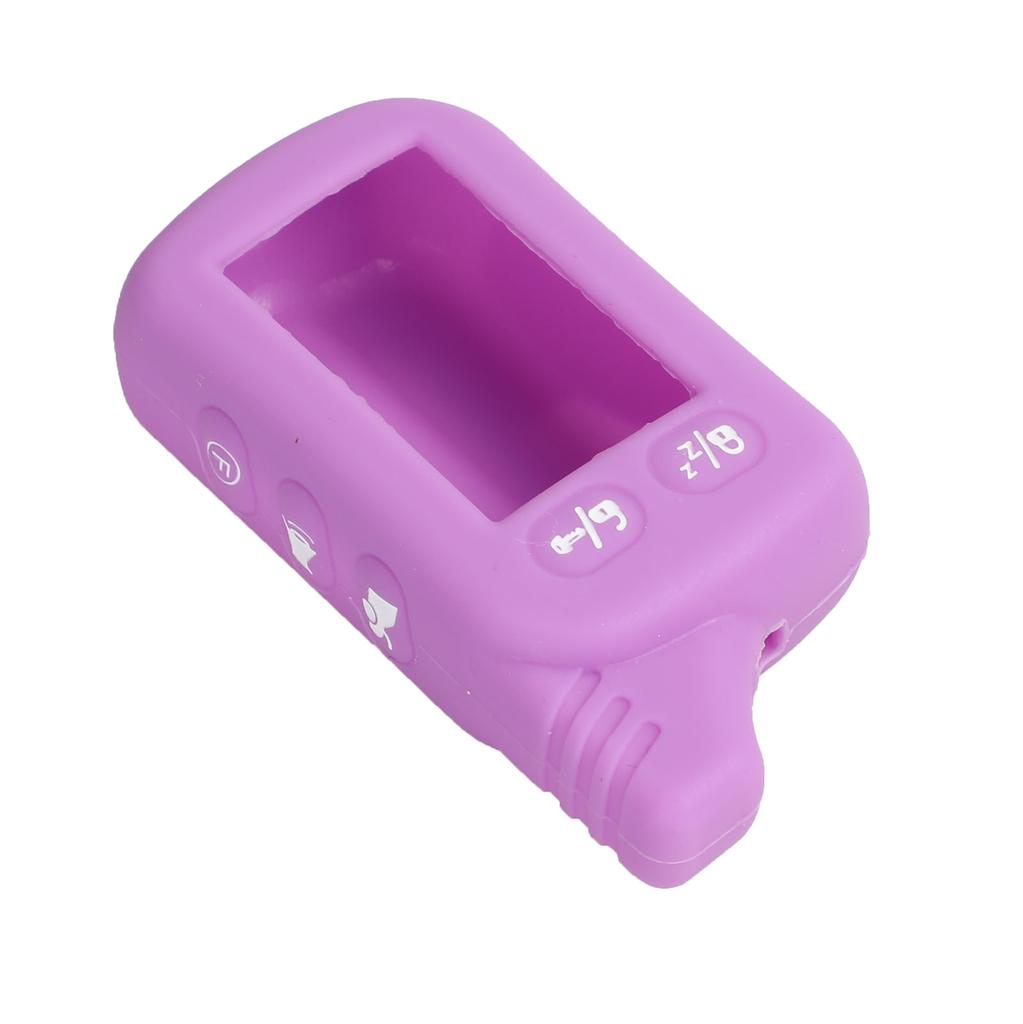 jingyuqin TZ9010 Silicone Case KeyChain For Russian 2-way Alarm System Alarm Key Fob For Tomahawk TZ-9010 TZ9010