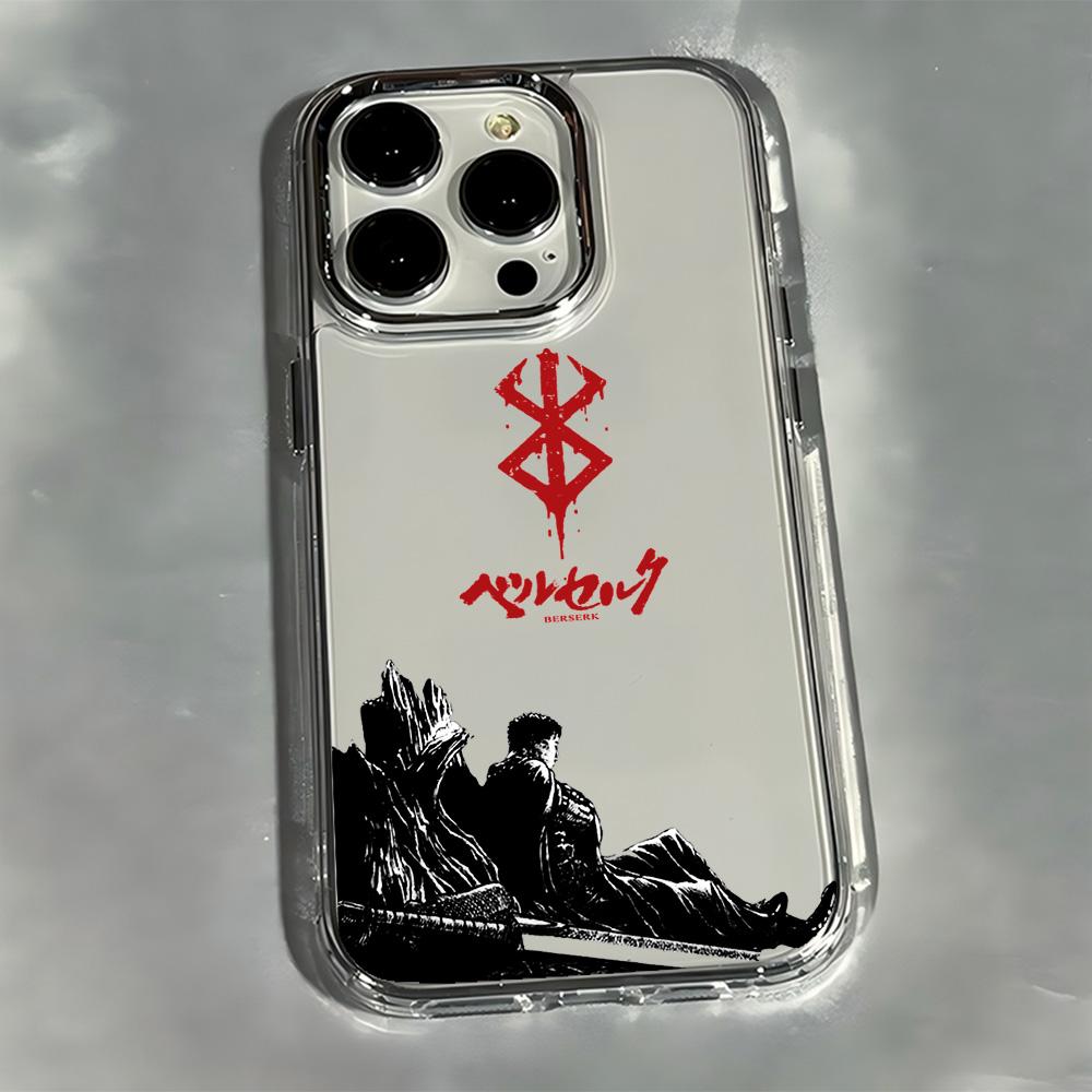 

New Anime Berserks Guts Phone Case For Google Pixel 10 9 8 7 8A 9A XL Pro 4G 5G Transparent Soft Silicone TPU Back Cover Pixel 9 5G