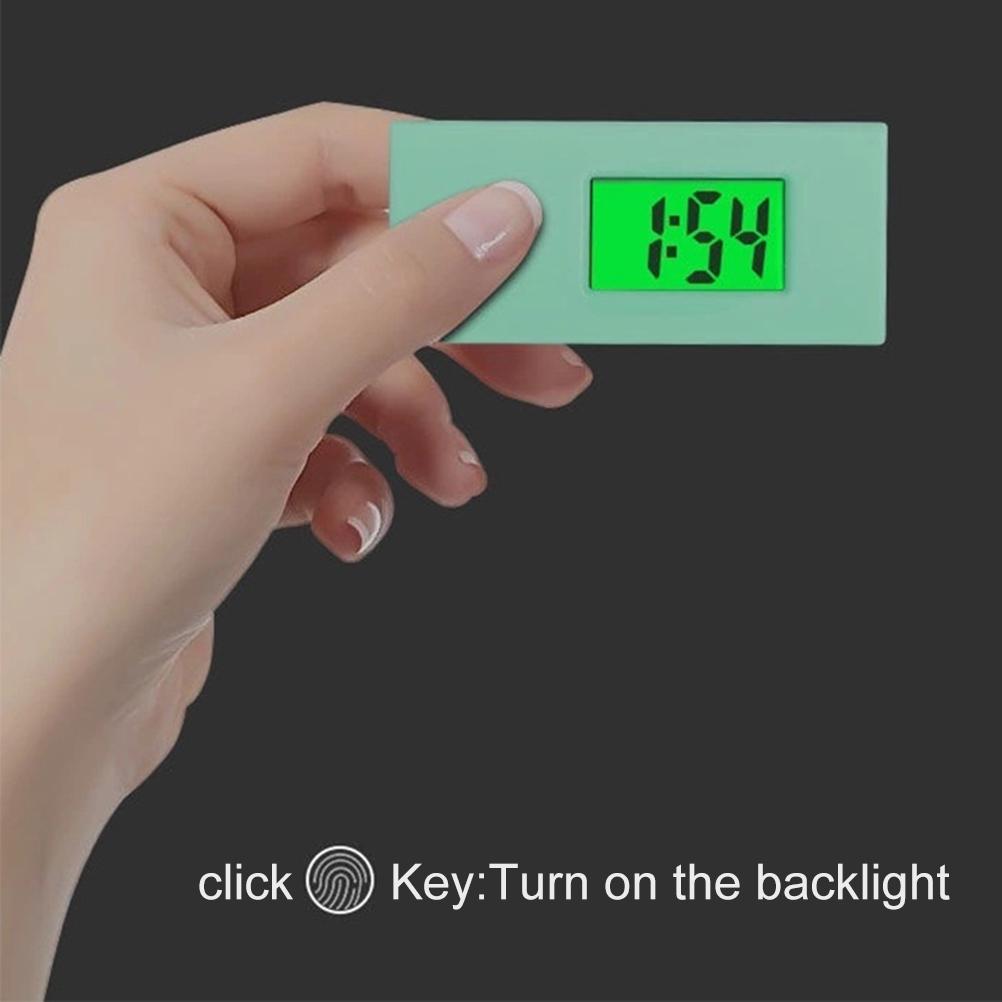 5 Stück Schlüsselanhänger Taschenuhr Tragbare Digitaluhr Schlüsselanhänger Rucksack Schlüsselanhänger Uhr für Kinder