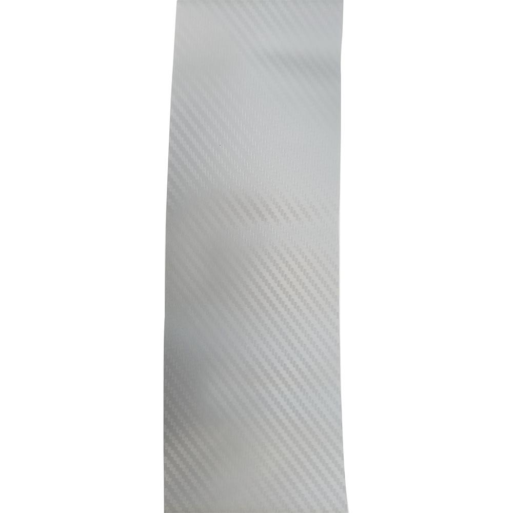 New Carbon Fiber Look Car Rear Bumper AntiScratch Edge Sill Guard Trim Cover Sticker