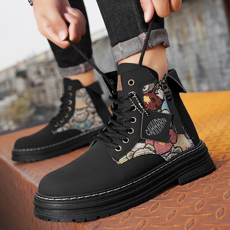 Модные рабочие ботинки для мужчин — фото 7