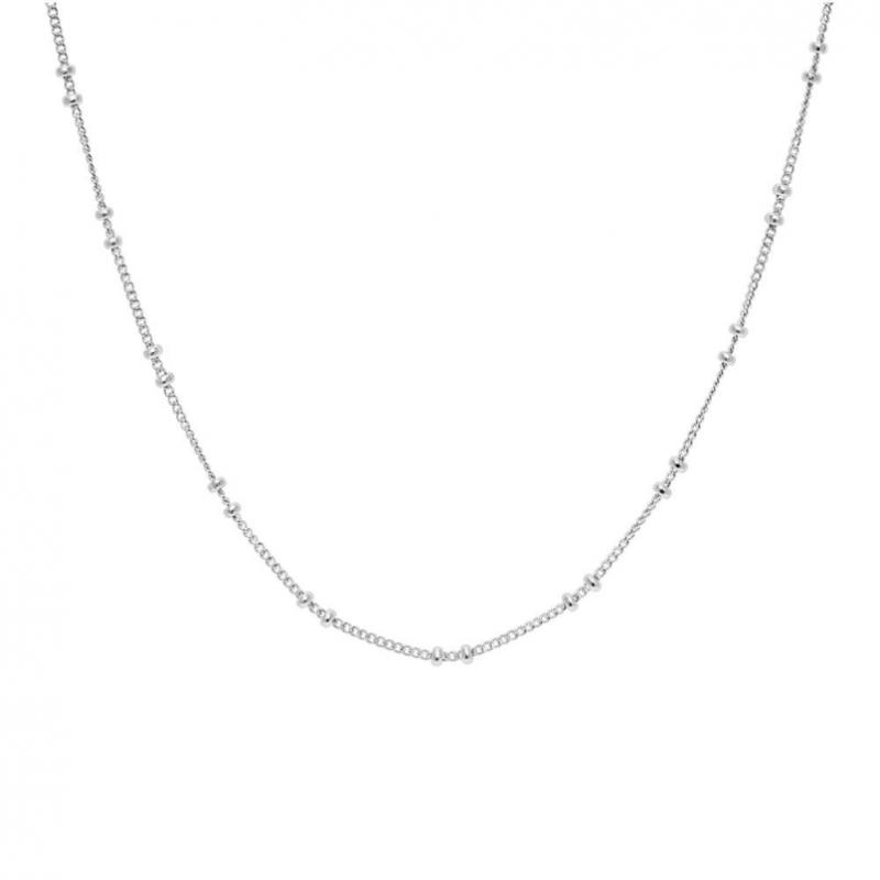 VERTE 925 Silver Boule Necklace