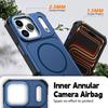 For MagSafe Phone Case For iPhone 17 Air 16 15 14 Plus 13 12 11 Pro Max 17E 16E Shockproof Heavy Duty Magnetic Matte Armor Cover