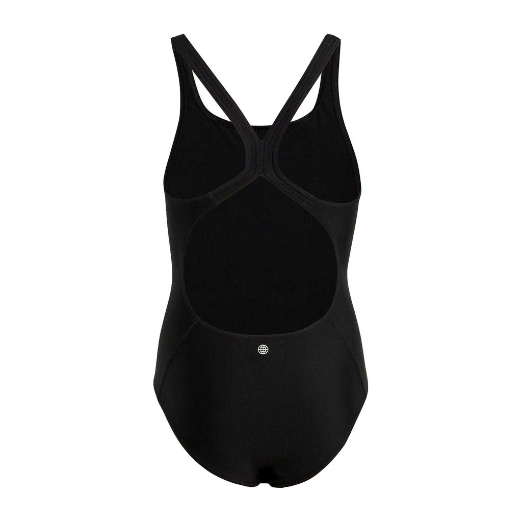 adidas Girls Small Logo Racerback One Piece Swimsuit