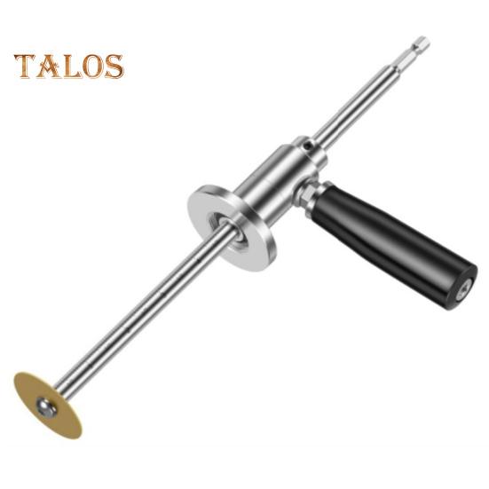 

1 набор резаков для внутренней резки ПВХ труб, 7 дюймов, регулируемая глубина резки, сверхпрочные металлические сантехнические инструменты для внутренней резки ПВХ труб с абразивной резкой A