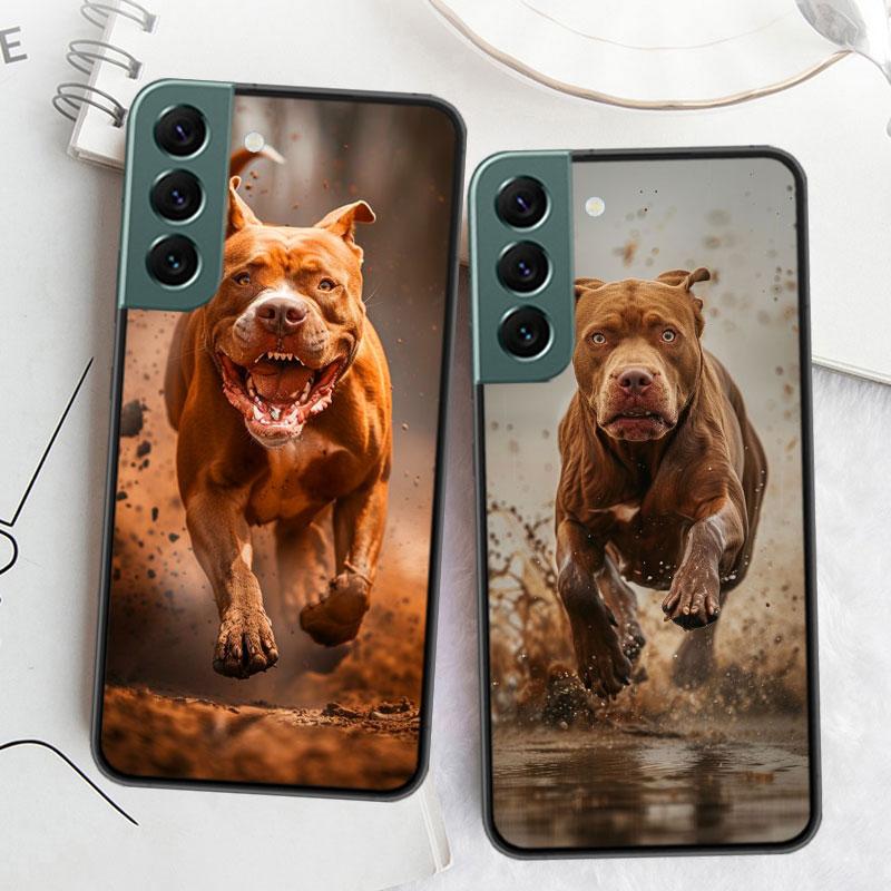 Pit Bull Lovely Pet Dog Pitbull Phone Case For Samsung Galaxy Note 20 Ultra 10 Lite 9 8 M12 M21 M30S M31 M32 M51 M52 S10 S9 S8 P