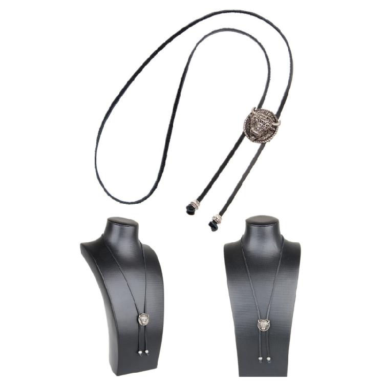 Regulowany Krawat Bolo Popularny Zachodni Kowbojski Młodzież Mężczyźni Kobiety Naszyjniki Krawat