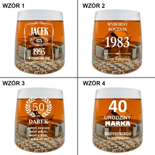 Szklanka Do Whisky Krosno Prezent Dla Faceta Mężczyzny Na 18-99 Urodziny