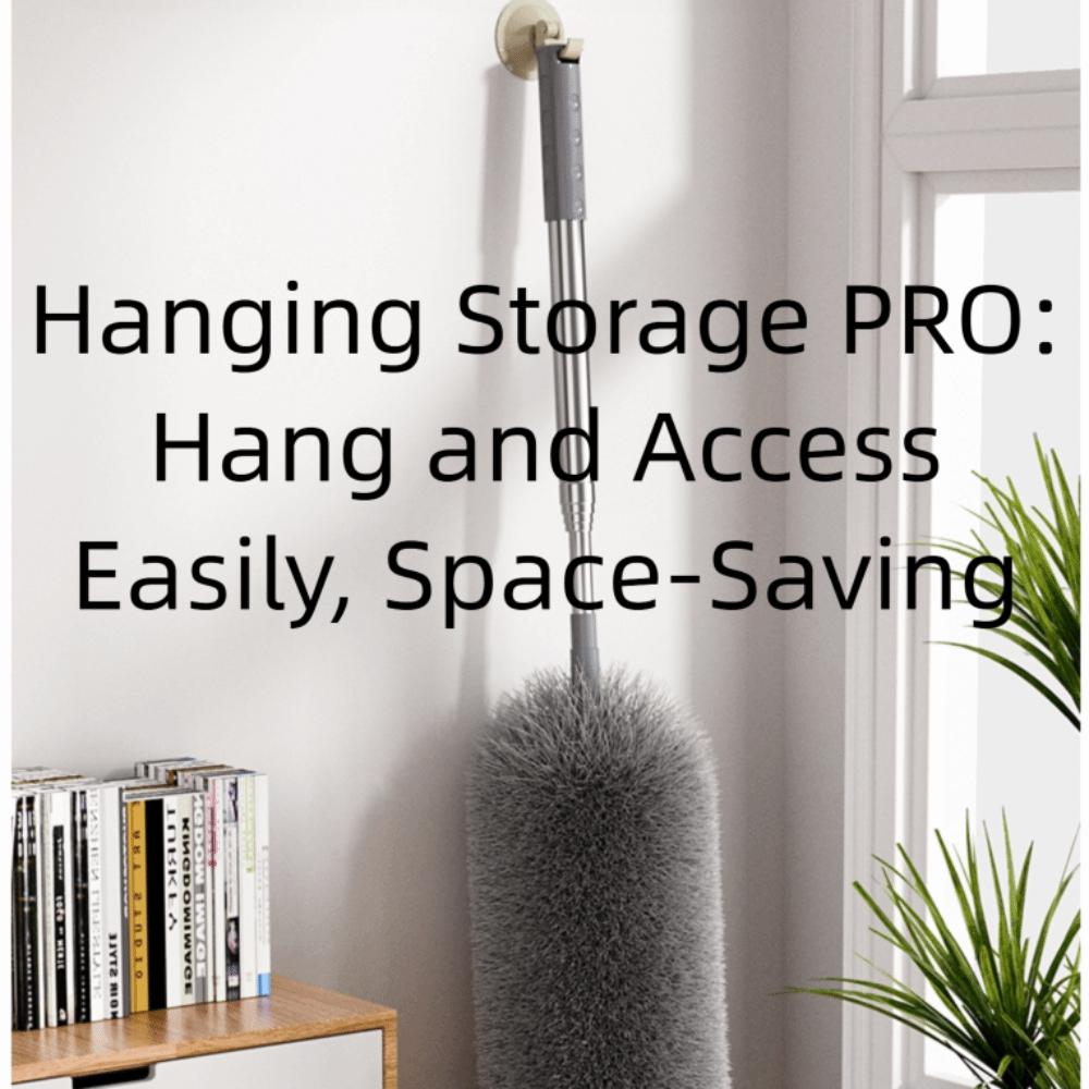 2.8m Long Handle Flexible Bendable Duster Stainless Steel Handle Microfiber Duster Household Use