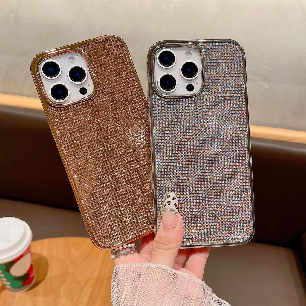 Stars and Diamonds Are Suitable for IPhone 16 Phone Case Apple 15 Promax All Inclusive Samsung S25ultra