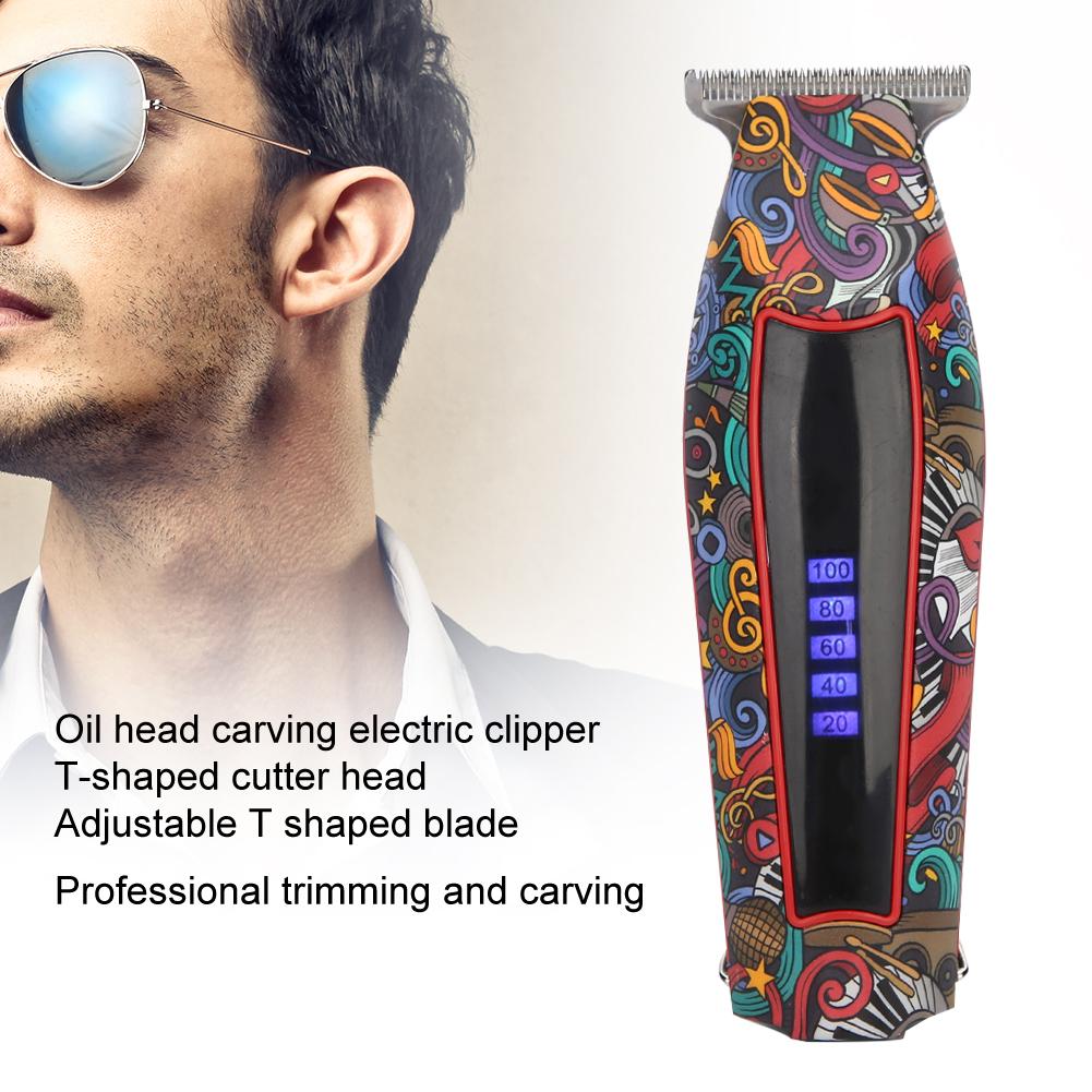 Professional Electric Hair Clipper Hair Trimmer Cutting Machine Grooming Kit