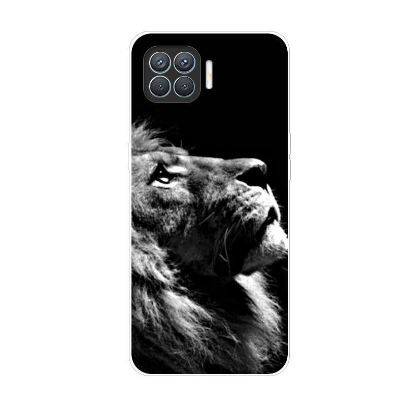 For OPPO Reno4 Lite Case Reno5 Lite Shockproof Soft silicone TPU Back Cover For OPPO Reno 5 4 Lite Phone Cases Case Cute Cartoon