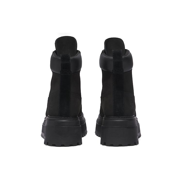 Timberland Sky 6 Zoll Schnürleder Langlebig Lässig Wasserdicht Wadenhoch Outdoor Stiefel Damenstiefel Schwarz A428J001