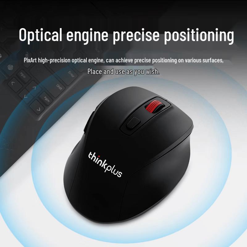 Lenovo M30 Silent Wireless Ergonomic Mouse