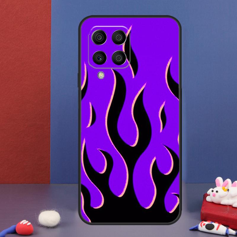 Cool Flame Colorful Pattern Case For Samsung Galaxy M32 M52 M12 M16 M14 M54 M13 M33 M53 M56 M36 M31 M11 M35 M55 M15 M06