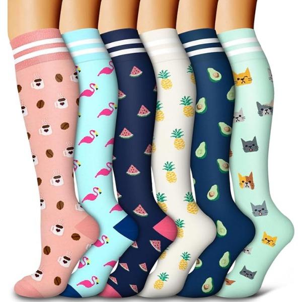 

Компрессионные носки женские осенние компрессионные носки чулки европейские и американские носки для икр носки для йоги L/XL