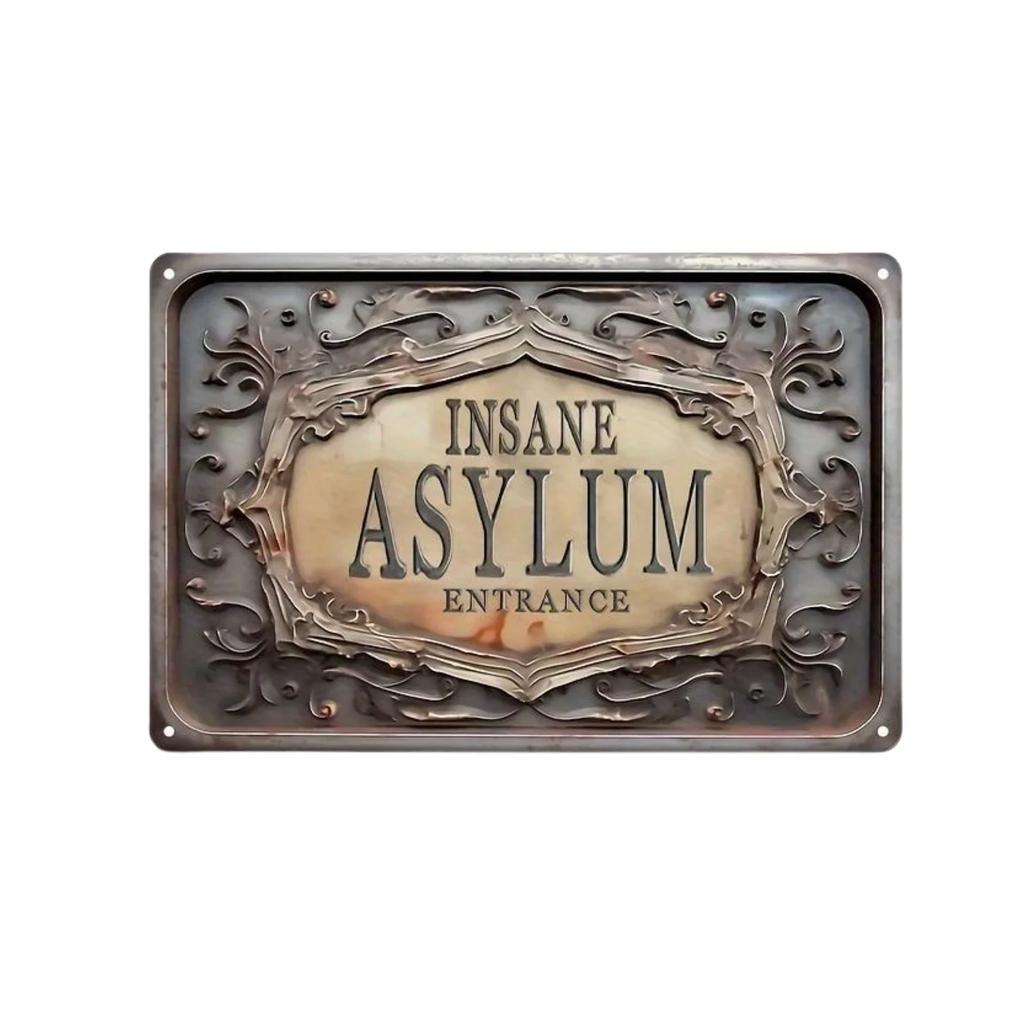 Vintage Bathroom Kitchen Toilet Plaque Metal Tin Signs Decorative Plates for Toilet Club Man Cave Bar Pub Hotel Cafe Wall Decor