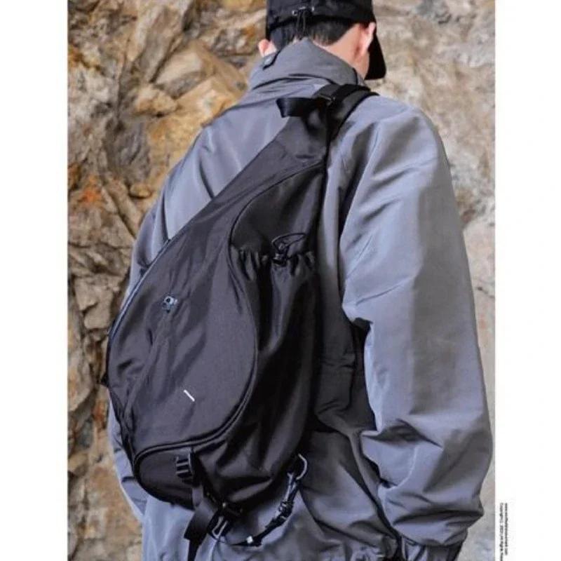 Handtasche im Retro-College-Stil mit großer Kapazität, Street-Schultertasche, Messenger-Tasche, Umhängetasche für Paare, funktionaler Rucksack, Umhängetasche