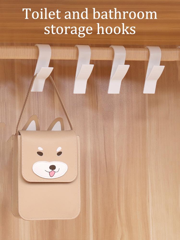 4Pcs Multi-Purpose Heating Hook Coat Hook Towel Rack Radiator Bracket Bathroom Hook Clothes Hanger Soft Scarf Rack Towel Rack