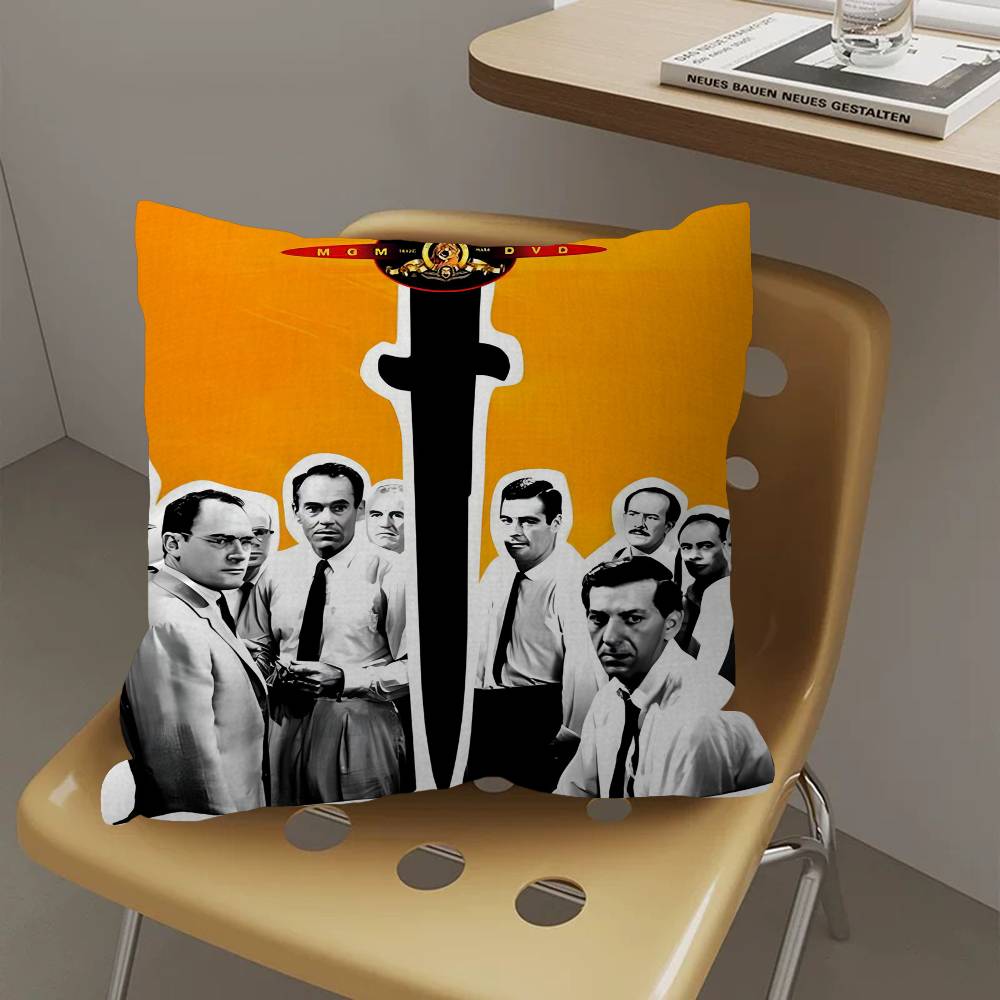 12 Angry Men Movie Stitch Lucky Dragon Pillow Cover Sofa Cushion Cover Home Room Decoration Children Gift