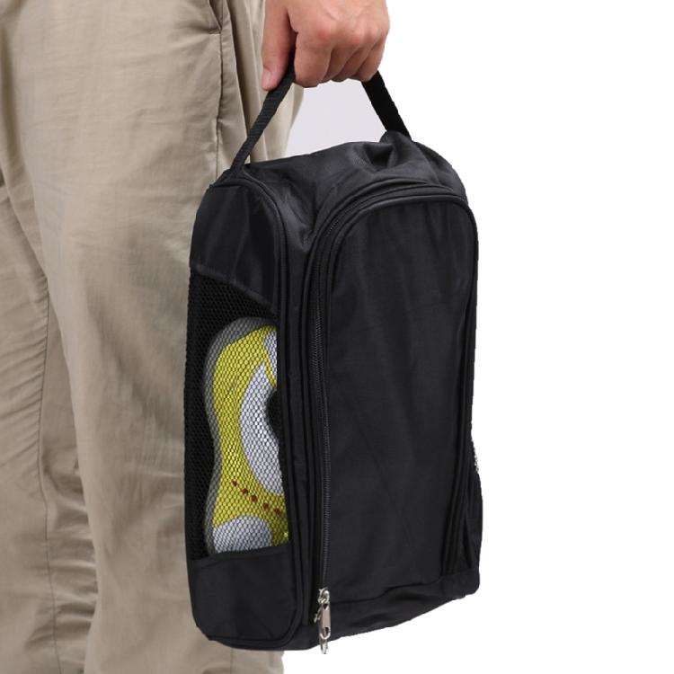 Football Boot Bag, Golfs Shoe Carriers Golfs Shoe Carrying Bag with Zipped Pockets, Sports Shoes Bag for Travel Storage