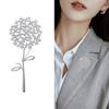 Stainless Steel Dandelion Boutique Clothing Accessories, Celebrity Temperament Brooch Corsage