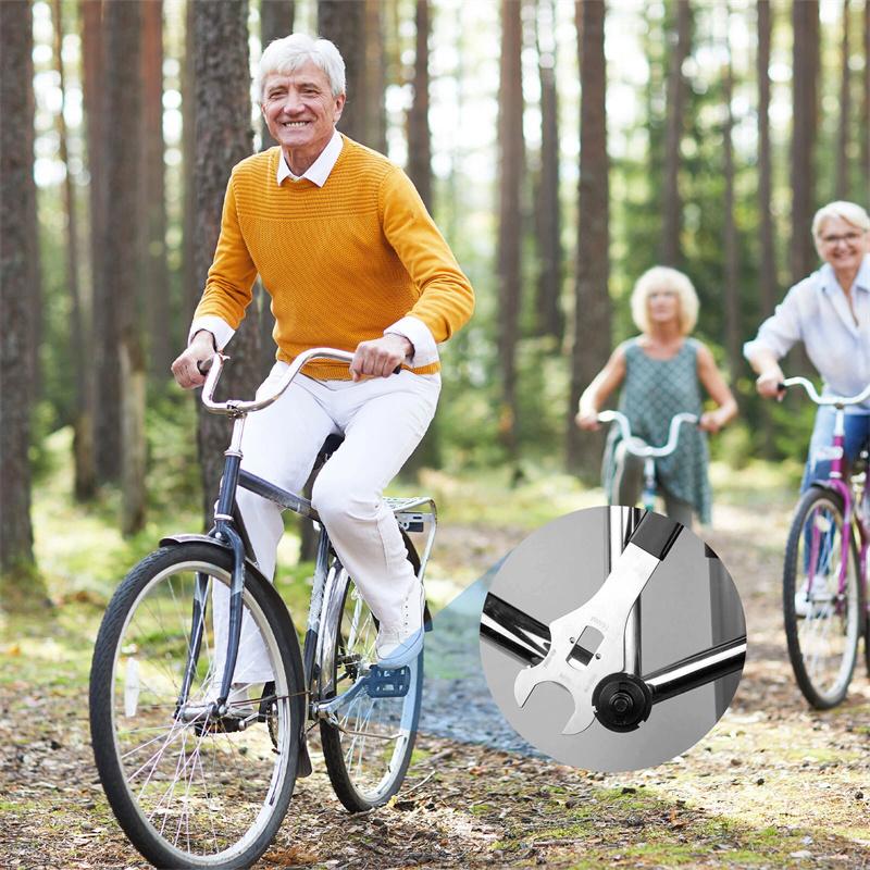 Klucz do pierścieni blokujących suportu rowerowego Narzędzie rowerowe Klucz do demontażu osi Ściągacz blokady rowerowej Narzędzie do konserwacji i napraw