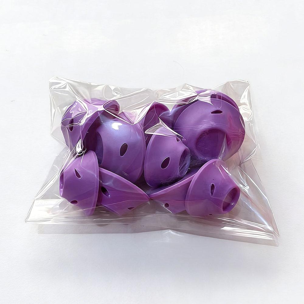 Silicone World 10PCS Set Silicone Mushroom Hair Curler Rollers Hair Cylinder Twist Hair No Heat Hair Curling DIY Styling Tools