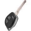 Key Shell, 2 Buttons Remote Key Shell Case Fob Smart Keyless Entry Key Fob Shell Vitara Swift Ignis SX4 Liana Alto