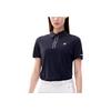 Fila Golf Sports Casual Stretch Short Sleeve Polo Shirt Women Tops Legendary-Blue A11W225133FNV