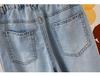Mädchen High-Waist Denim Weite Hosen - Mittel/Groß, Frühling/Herbst 2026 Kollektion, Weiche & Bequeme Jeans