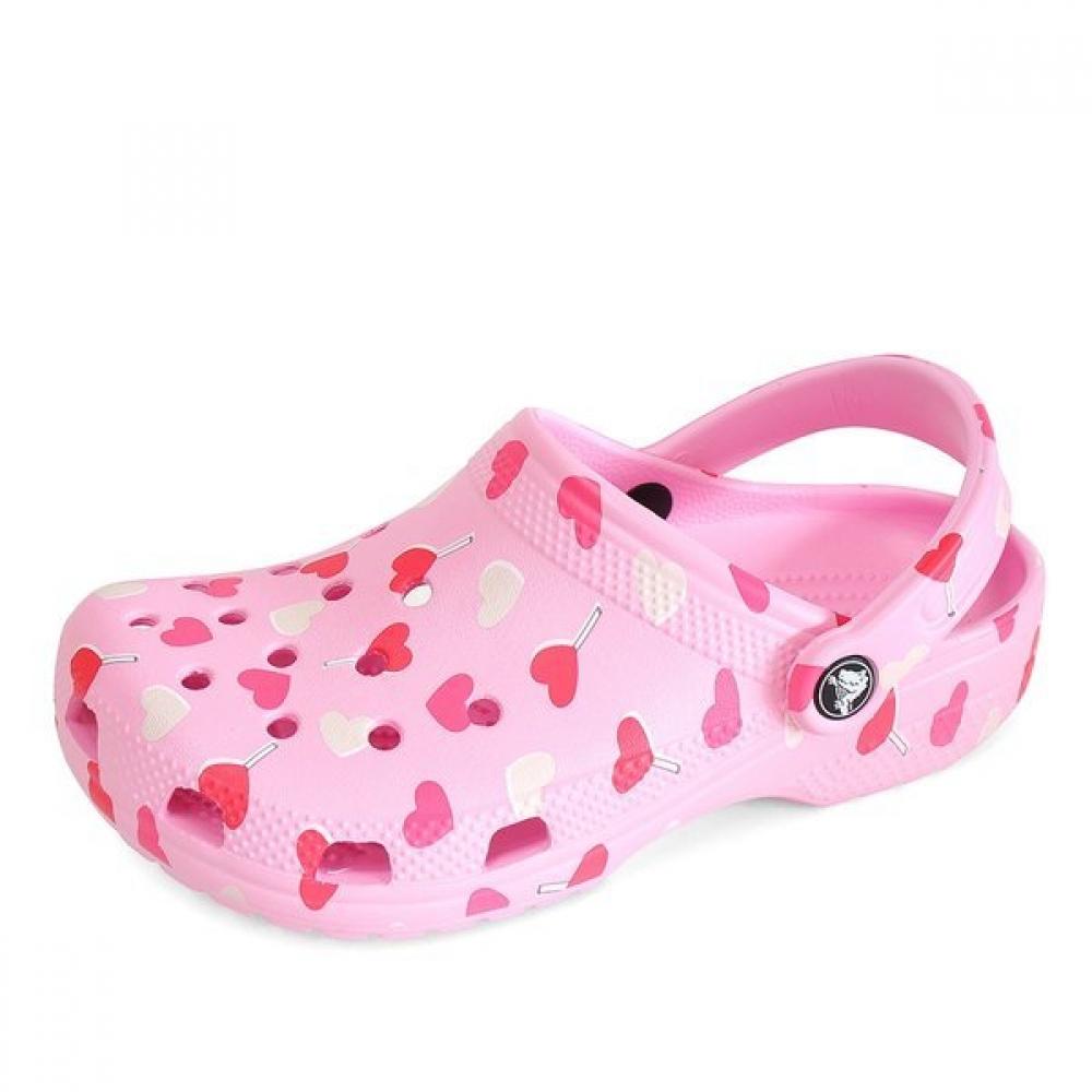 

Crocs Classic Clog Slippers Pink 209754 6s0 2097546S0:200mm(J1)