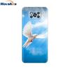 Flower Phone Case For Xiaom Poco X3 NFC Cute Heart Cartoon Funda For Poco X3 Pro Soft TPU Cover For Poco X3 NFC PocoX3 Pro Shell