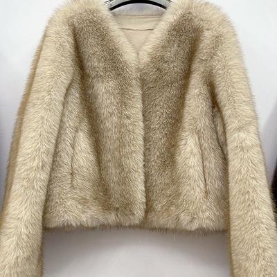 Autumn and Winter Light Imitation Fox Fur Fur Coat Short Fur Integrated Fashion New Coat Simple